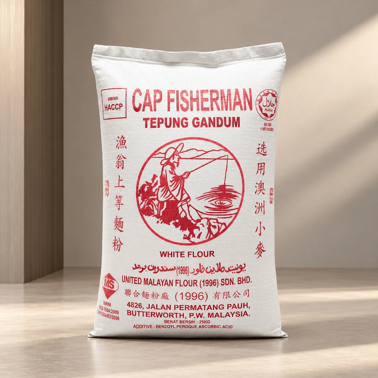 Cap Fisherman Wheat Flour